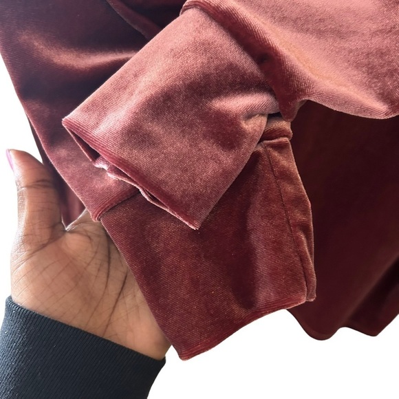 Urban Outfitters Holiday Party Dress Velvet Long Sleeve Size Small - Picture 8 of 12